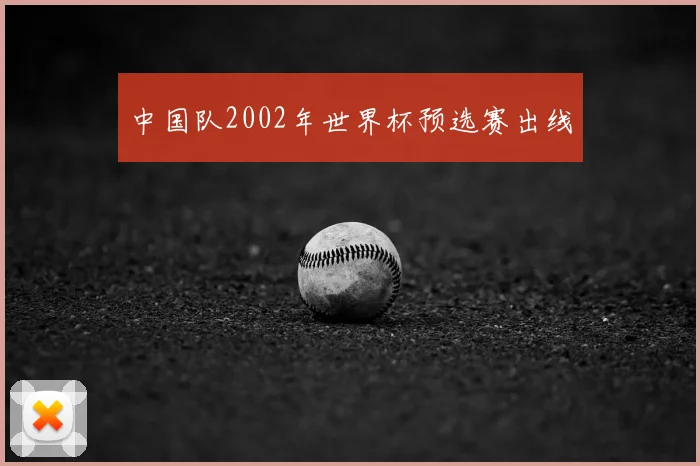 中国队2002年世界杯预选赛出线